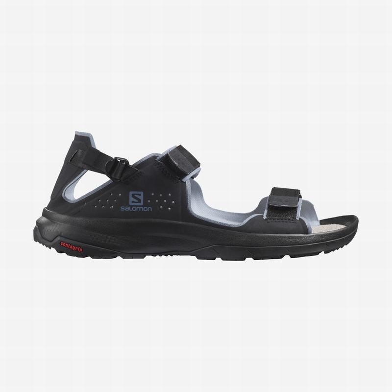 Salomon TECH FEEL Sandalias Hombre - Negras / Gris - Colombia (57496-PWOA)